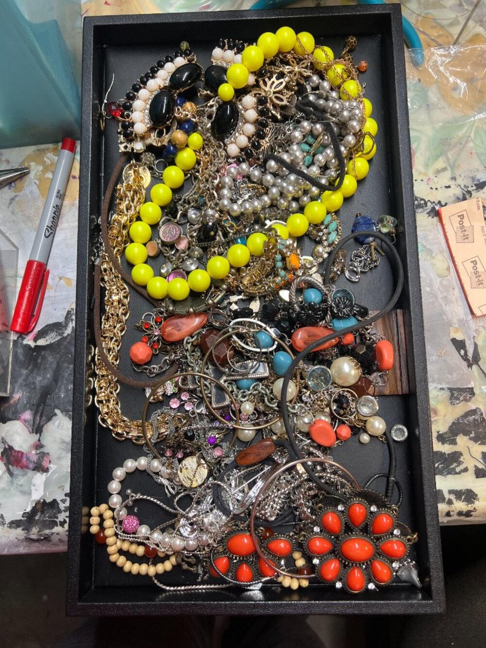Craft Jewelry Lot  FF- 2+ Pounds